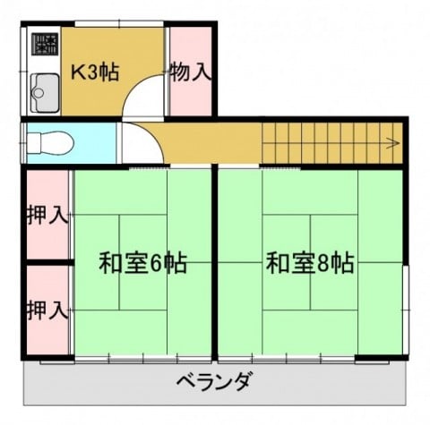 2階平面図